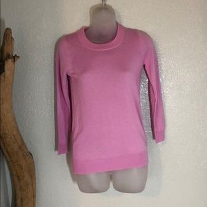 Pink J. Crew xs sweater new with tags